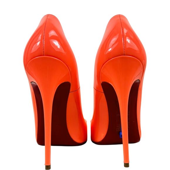 Christian Louboutin So Kate Patent Leather Heels Flamingo Size 39 - Picture 6 of 9